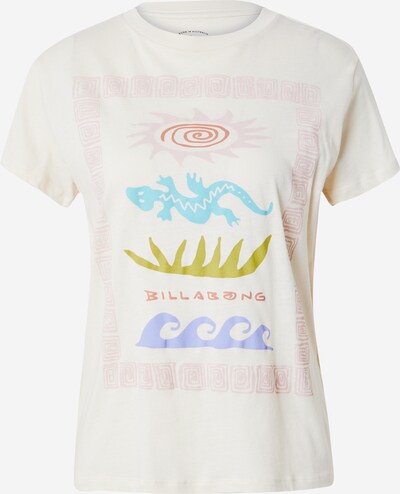 BILLABONG Koszulka funkcyjna w kolorze lazur / kiwi / fioletowy / pełnobiałym, Podgląd produktu