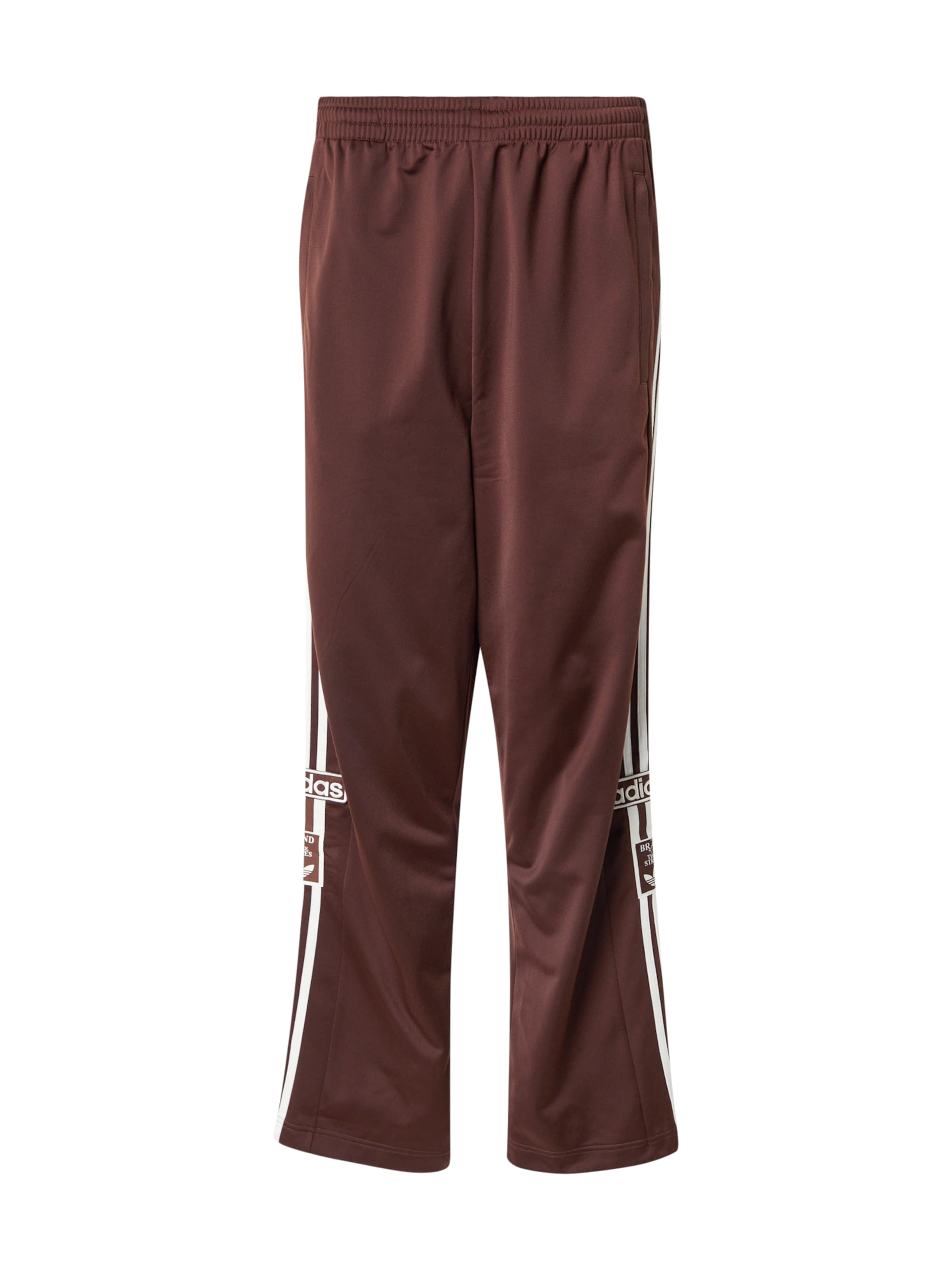 ADIDAS ORIGINALS Παντελόνι 'ADIBREAK' σε καφέ: μπροστά