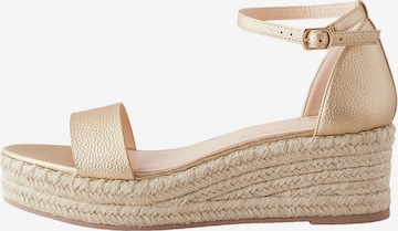 Next Sandaalit 'Forever Comfort' värissä kulta: etupuoli