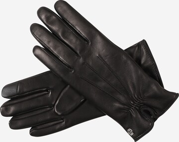 Gants 'Antwerpen' Roeckl en noir : devant