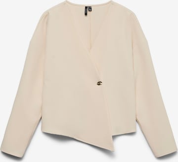 Camicia da donna di VERO MODA in beige: frontale