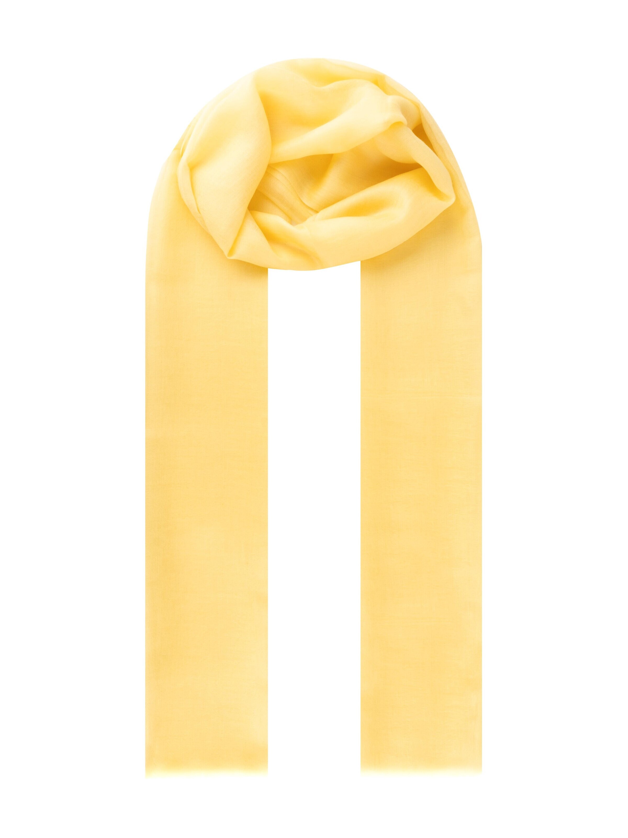 Écharpe SILK & CASHMERE en jaune