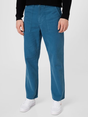 Regular Pantalon ABOUT YOU x Louis Darcis en bleu : devant