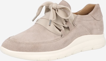 GABOR Lace-Up Shoes in Beige: front