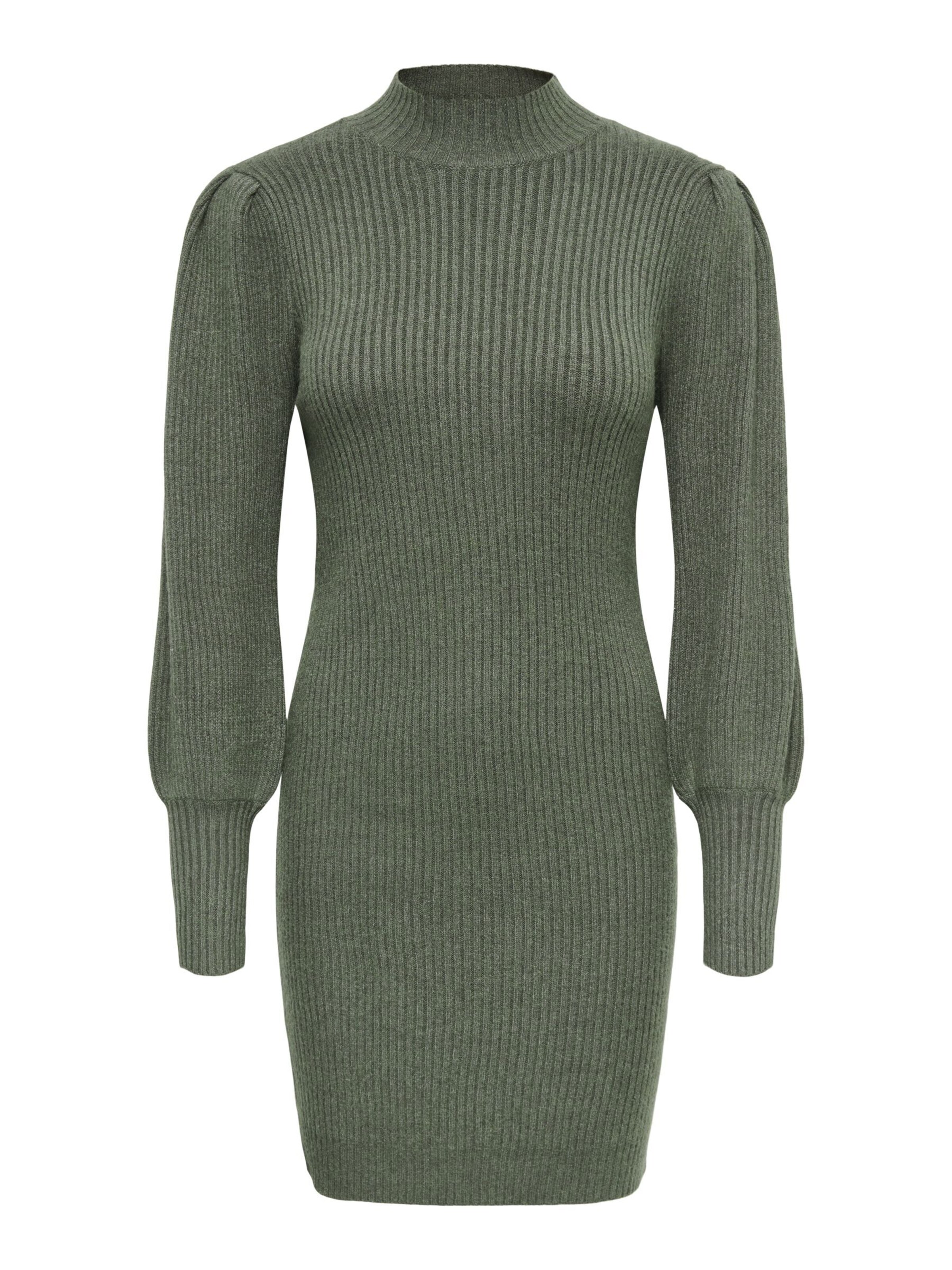 ONLY Knit dress 'KATIA' in Green: front