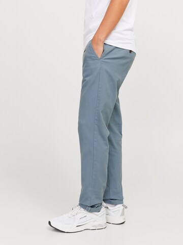 JACK & JONES Slim fit Chino Pants 'JPSTMarco JJFury' in Blue