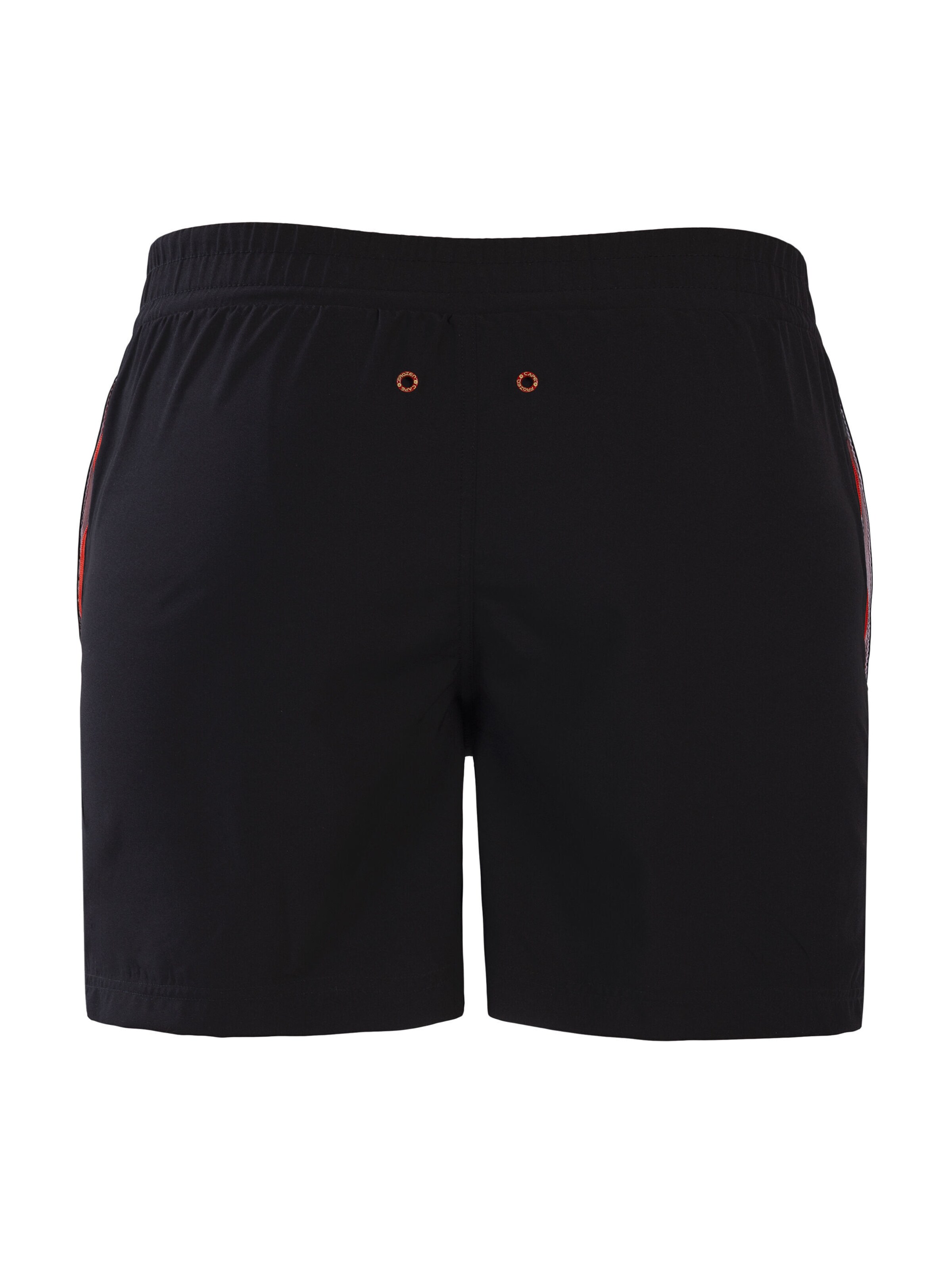 Frozen Cape Athletic Swim Trunks in Black