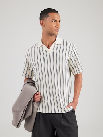 Jack & Jones Premium Футболка 'JPRBLUHARRY' в Бежевый: спереди
