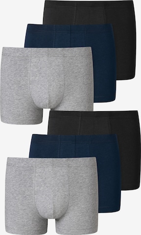 SCHIESSER Retro Boxer ' 95/5 Organic Cotton ' in Schwarz: Vorderseite