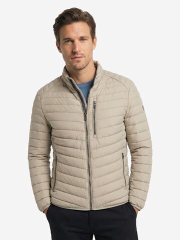 CASAMODA Between-Season Jacket 'Basic' in Beige: front