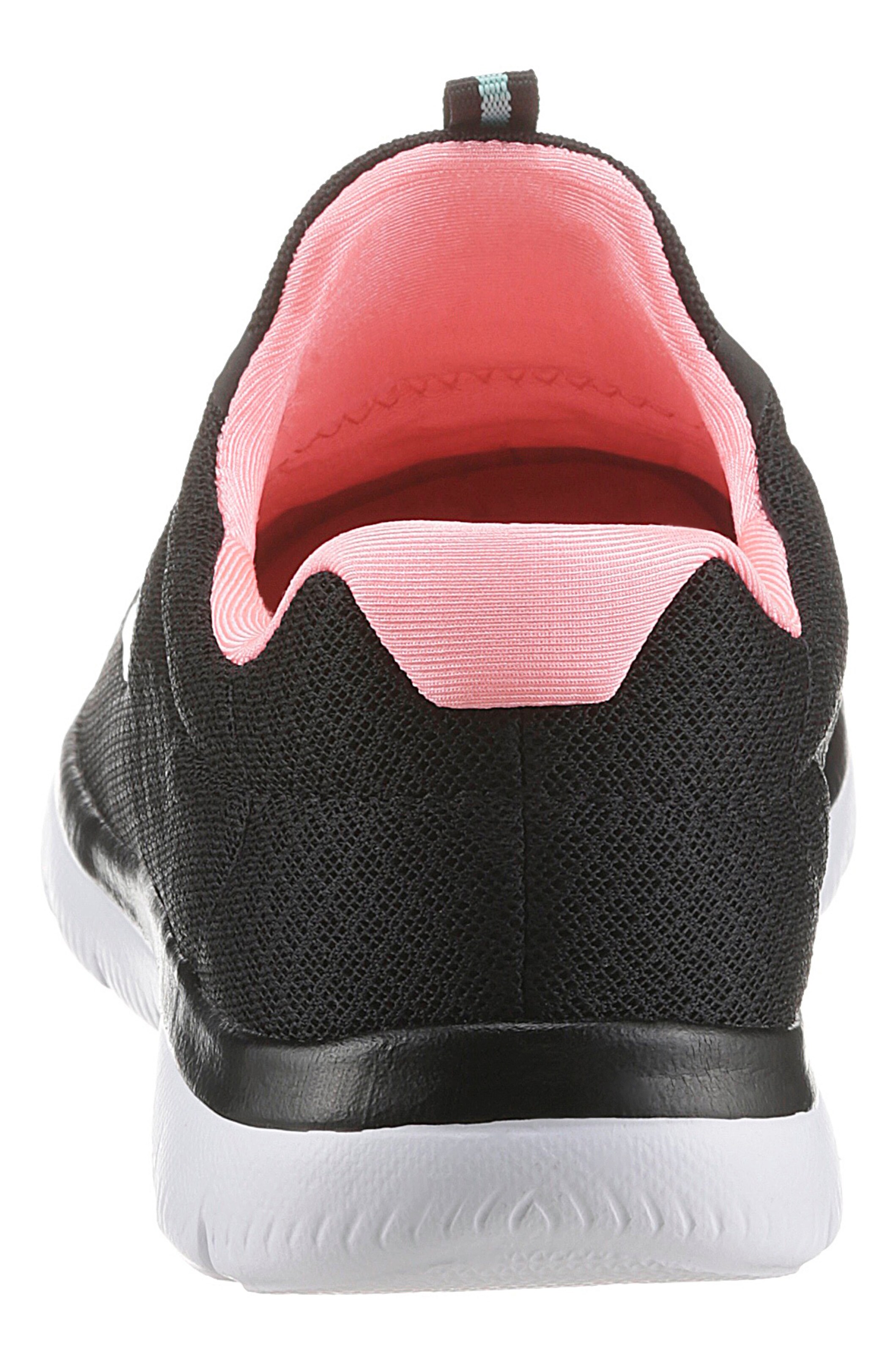 SKECHERS Slip On 'Summits' in Schwarz