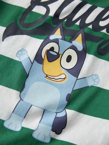 NAME IT - Camisola 'NMMJUSTIN BLUEY' em verde