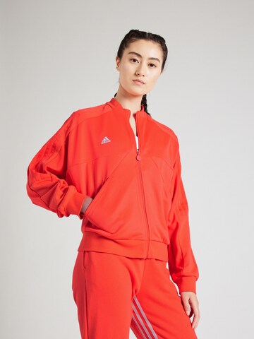 Veste de sport 'Tiro' ADIDAS SPORTSWEAR en rouge : devant