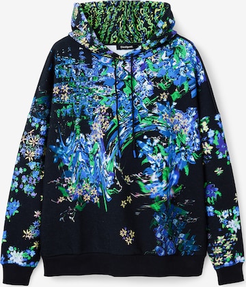 Desigual Sweatshirt in Blauw: voorkant