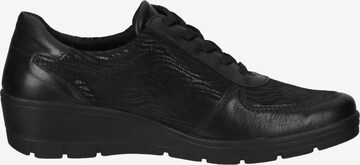 COSMOS COMFORT Lace-Up Shoes in Black