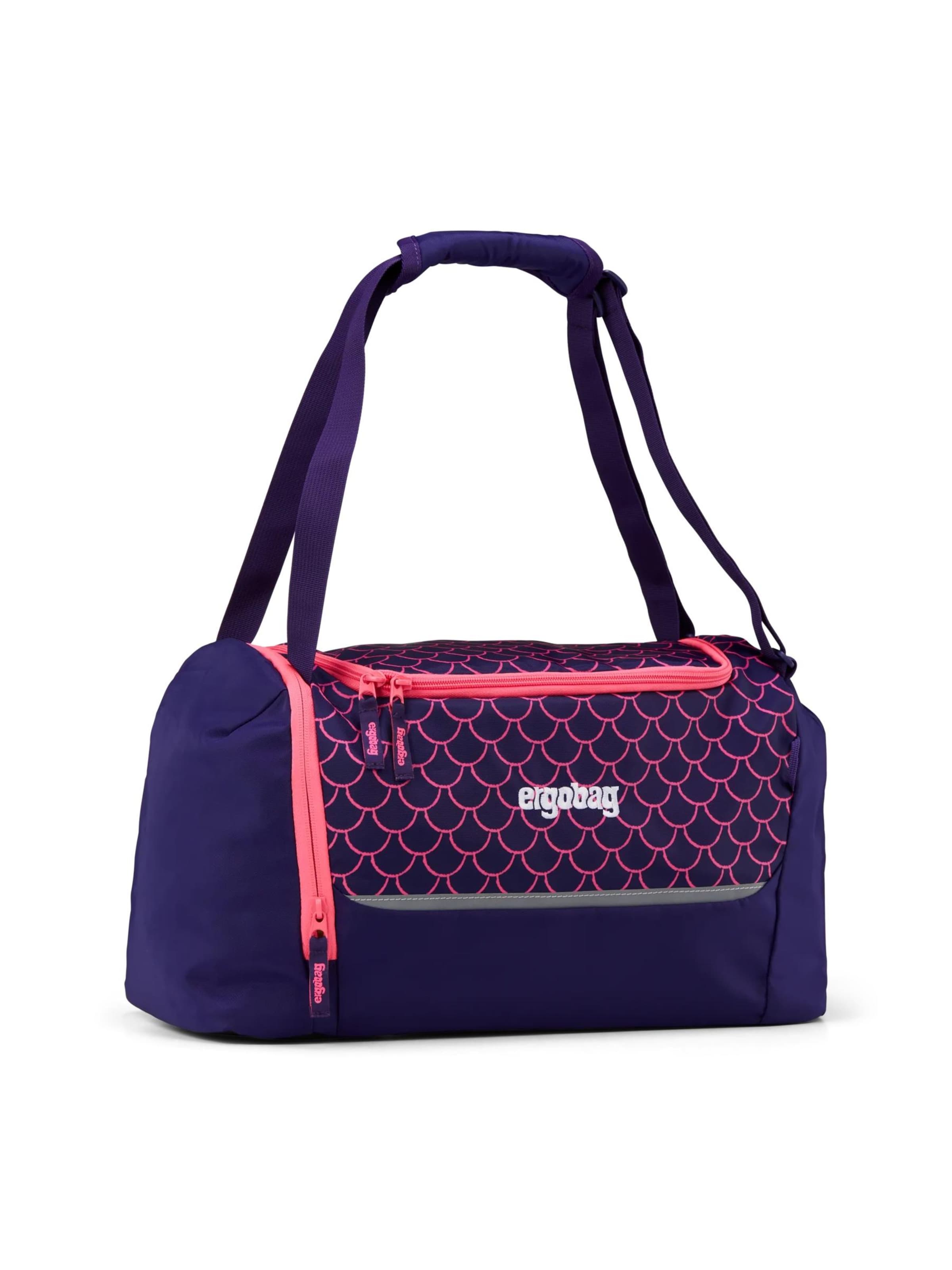 ergobag Athletic Gym Bag 'Sporttasche Sporttasche' in Purple: front