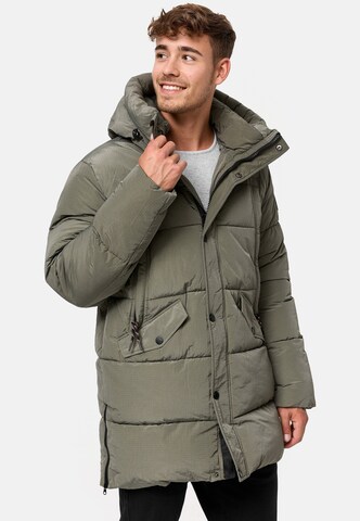 INDICODE JEANS Winterparka 'Kasper' in Groen