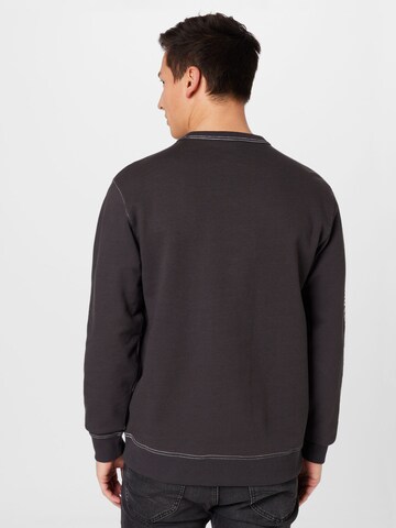 QUIKSILVER Athletic Sweatshirt in Black