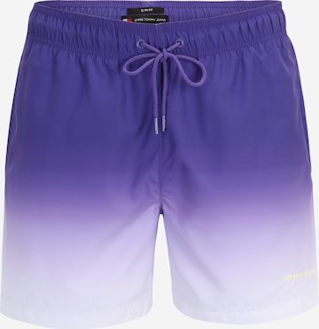 Tommy Jeans Badeshorts in Lila: predná strana