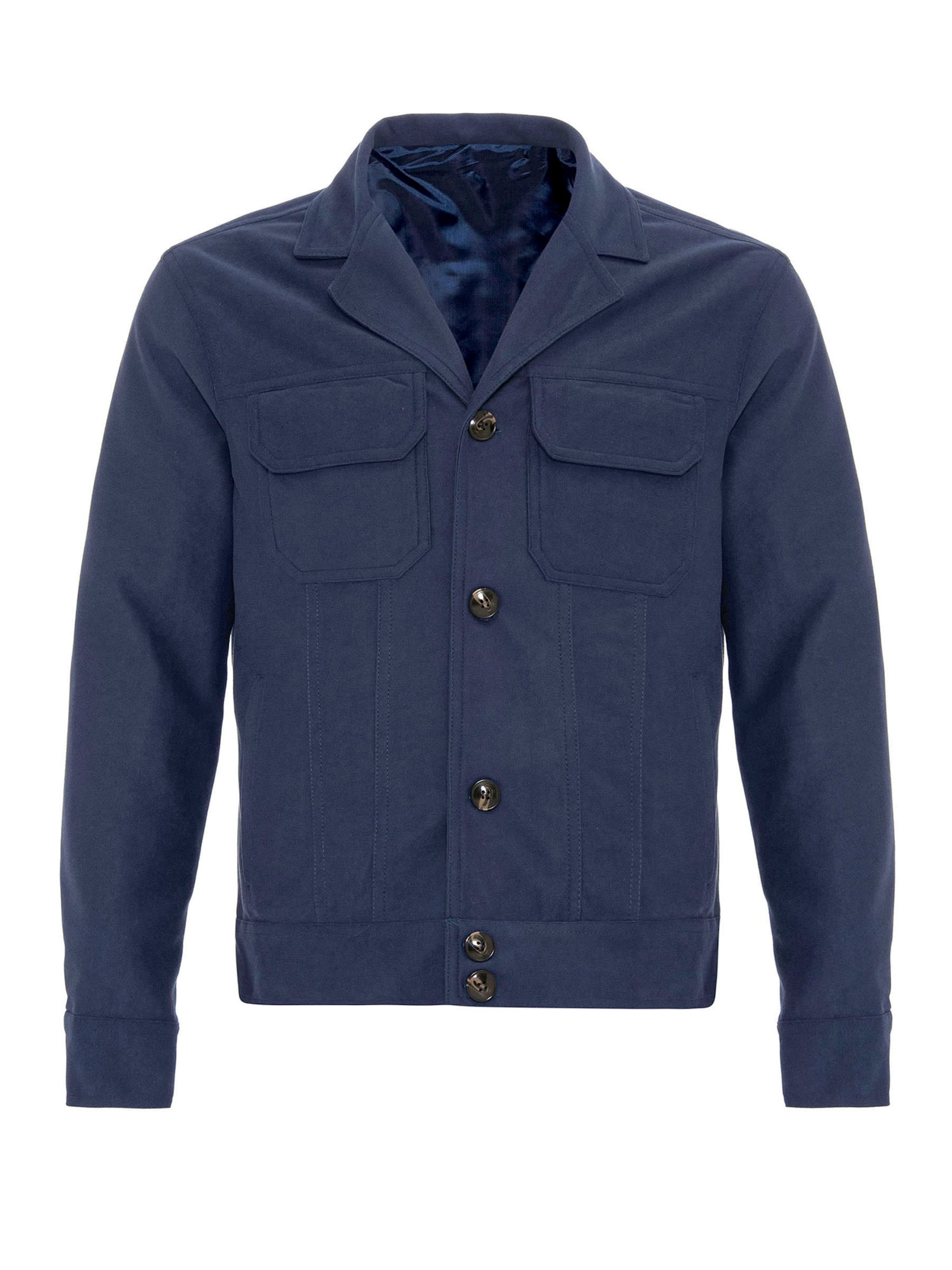 Antioch Overgangsjakke i blå: forside