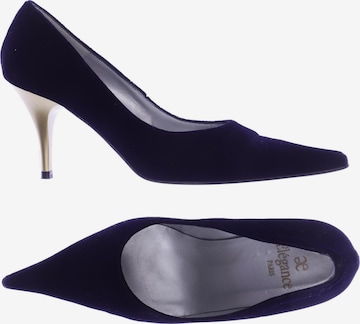 Elegance Paris Pumps 38 in Blau: predná strana