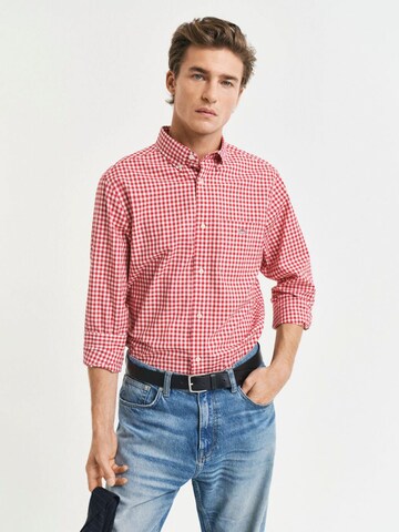 GANT Regular Fit Hemd‌‌‌‌‌‌‌ in Rot