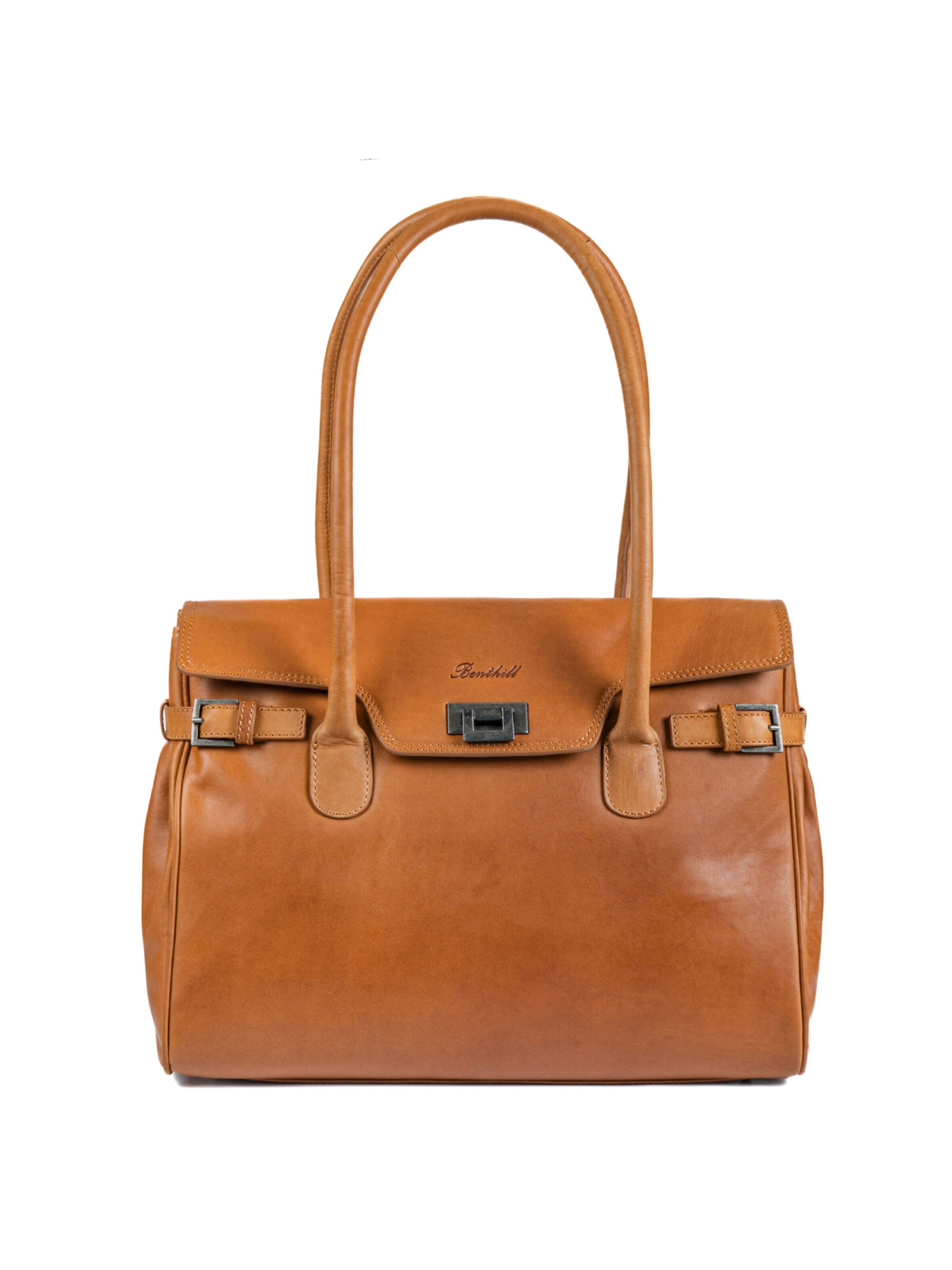 Benthill Handbag in Brown: front