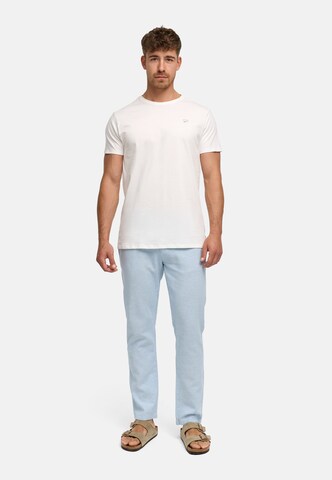 INDICODE JEANS Regular Chino 'Lino' in Blauw