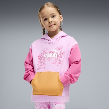 Sweat-shirt PUMA en rose : devant
