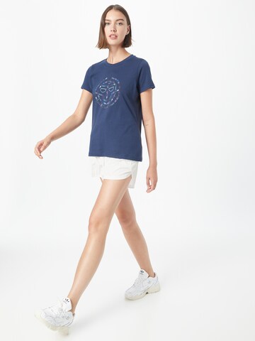 BIDI BADU - Camiseta funcional 'Heshima' en azul