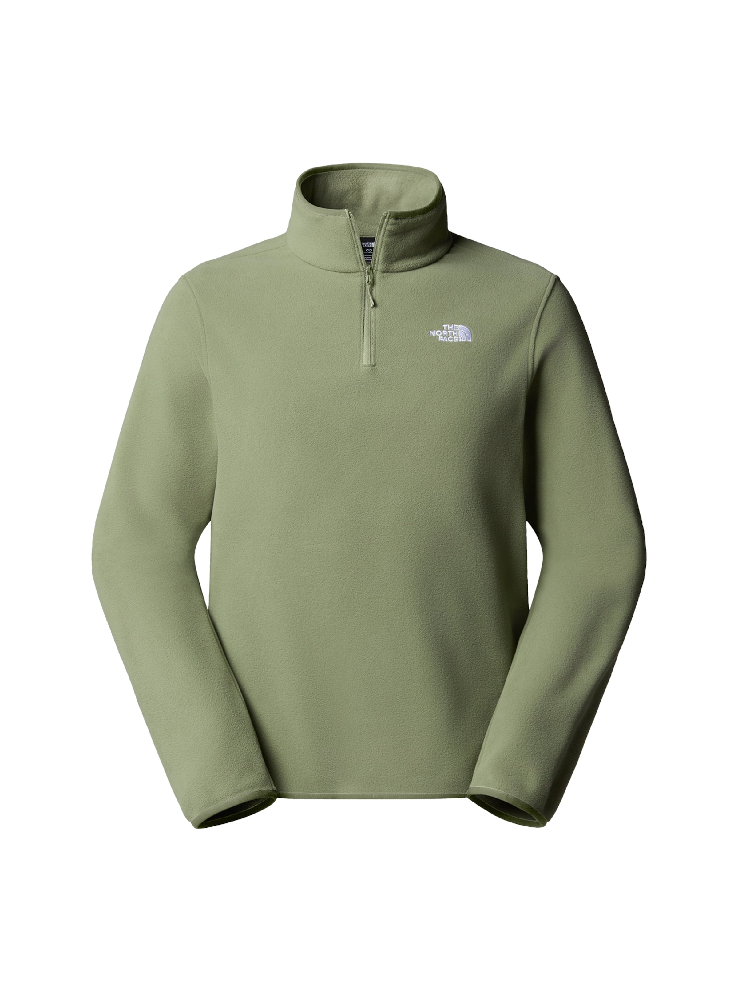THE NORTH FACE Sports sweater 'Glacier' in Green: front