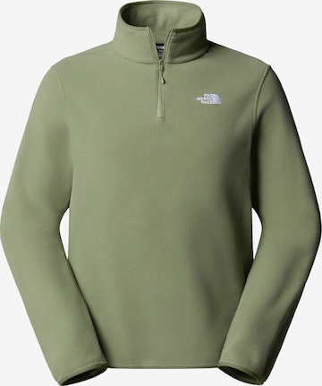 THE NORTH FACE Спортивная кофта 'Glacier' в Зеленый: спереди