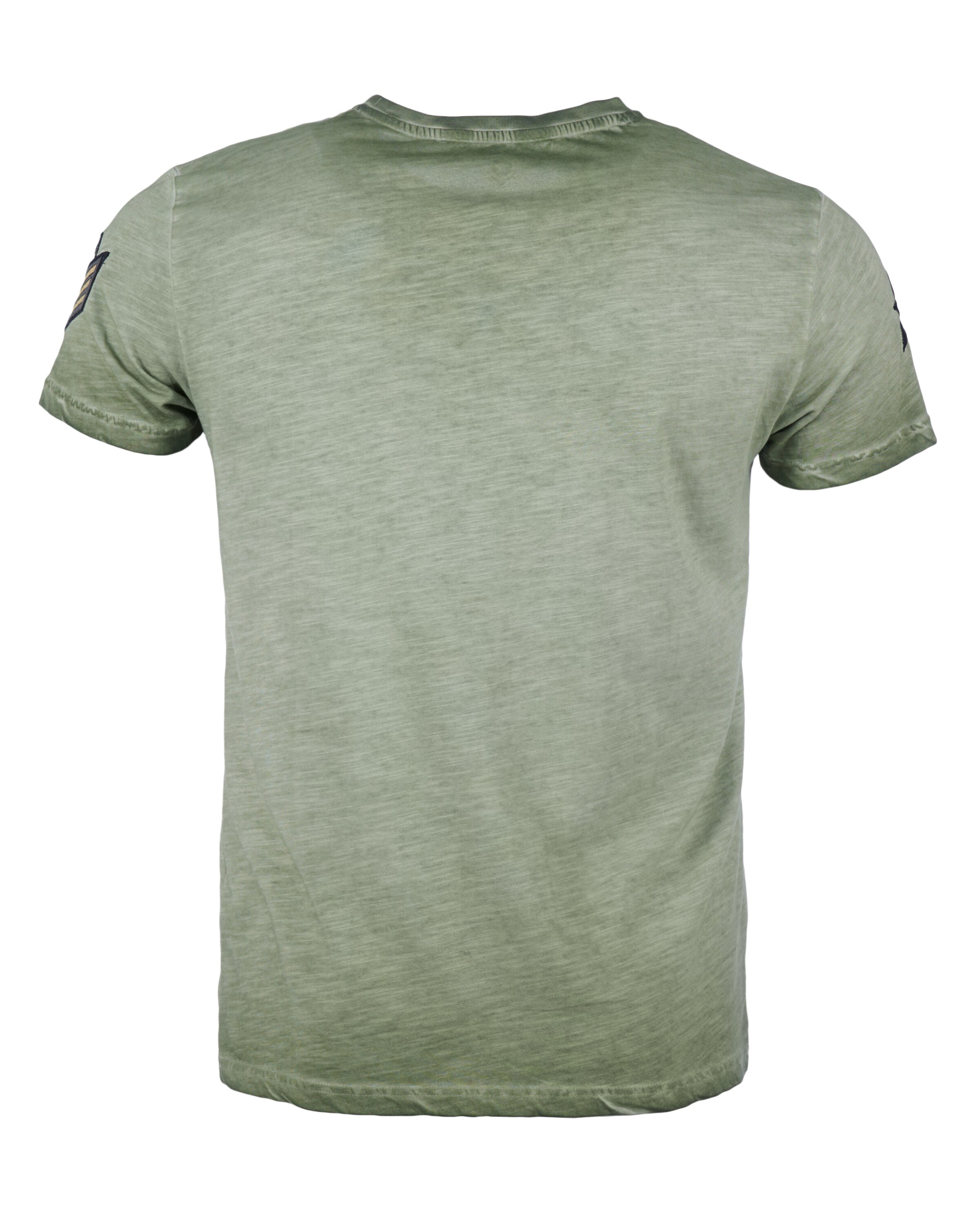 TOP GUN T-Shirt 'Search' in Grün