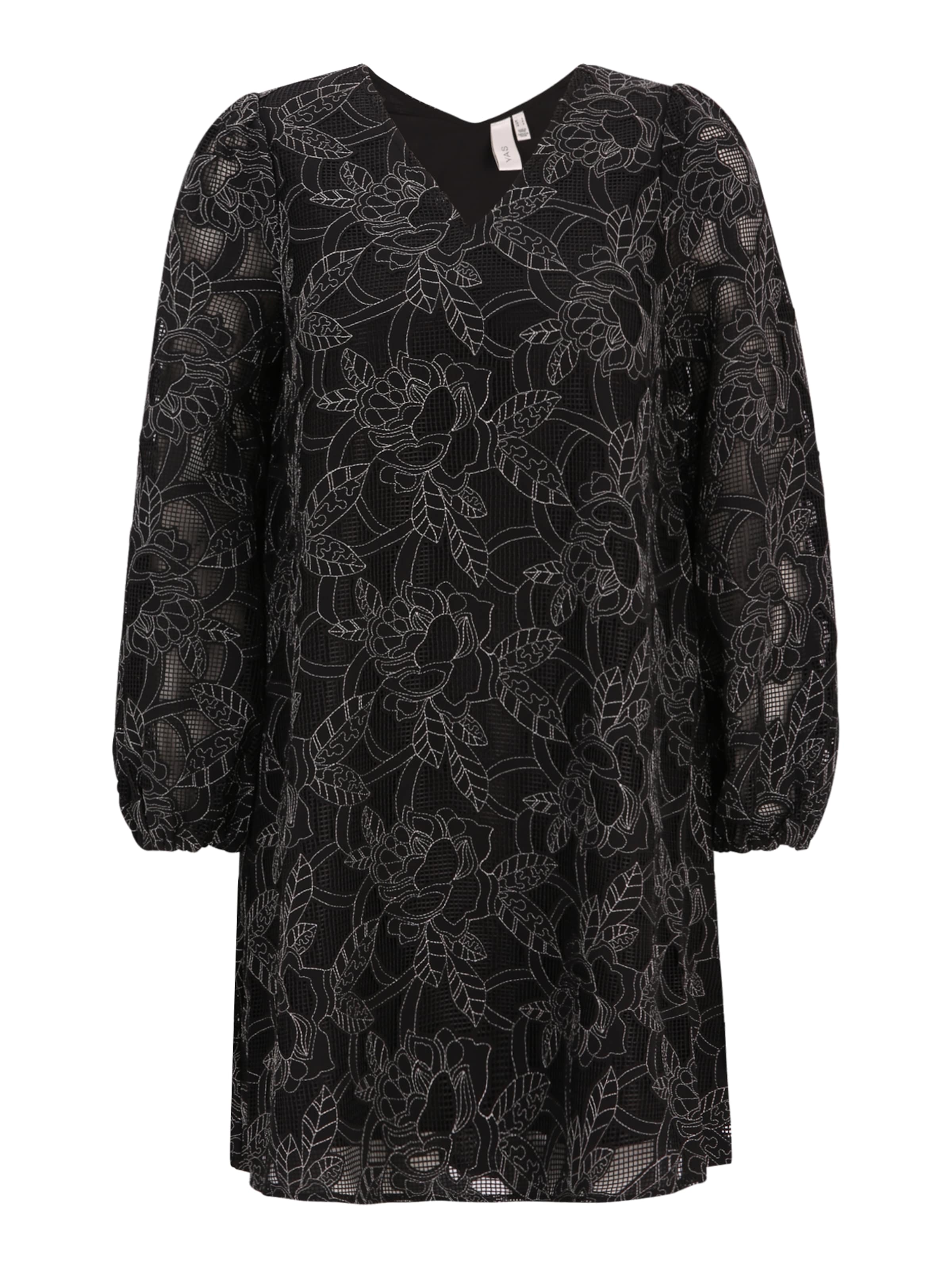 YAS Petite Šaty 'YASSIGGA' – černá: přední strana