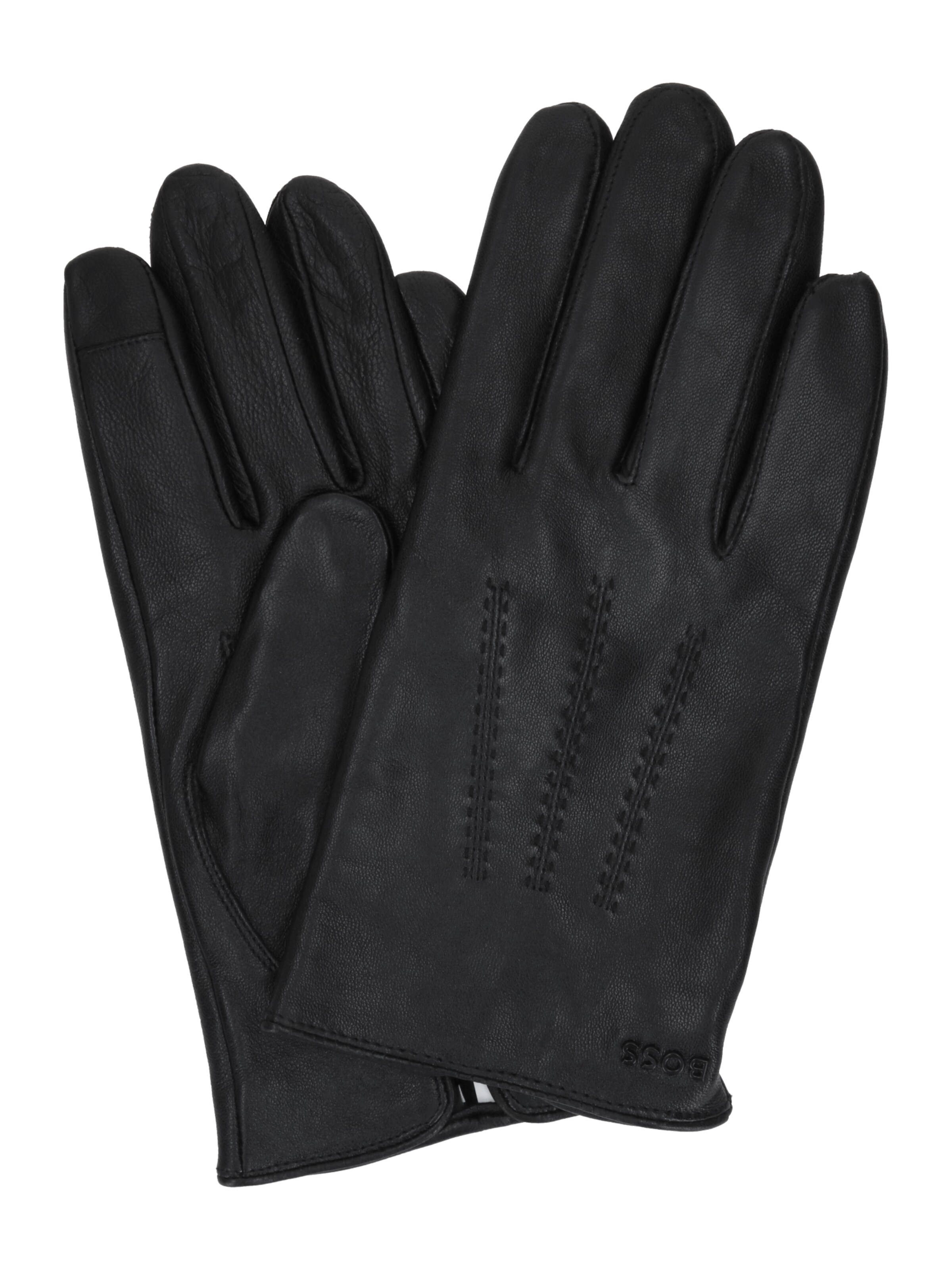 BOSS Kesztyű 'Hainz-ME' - fekete: elől