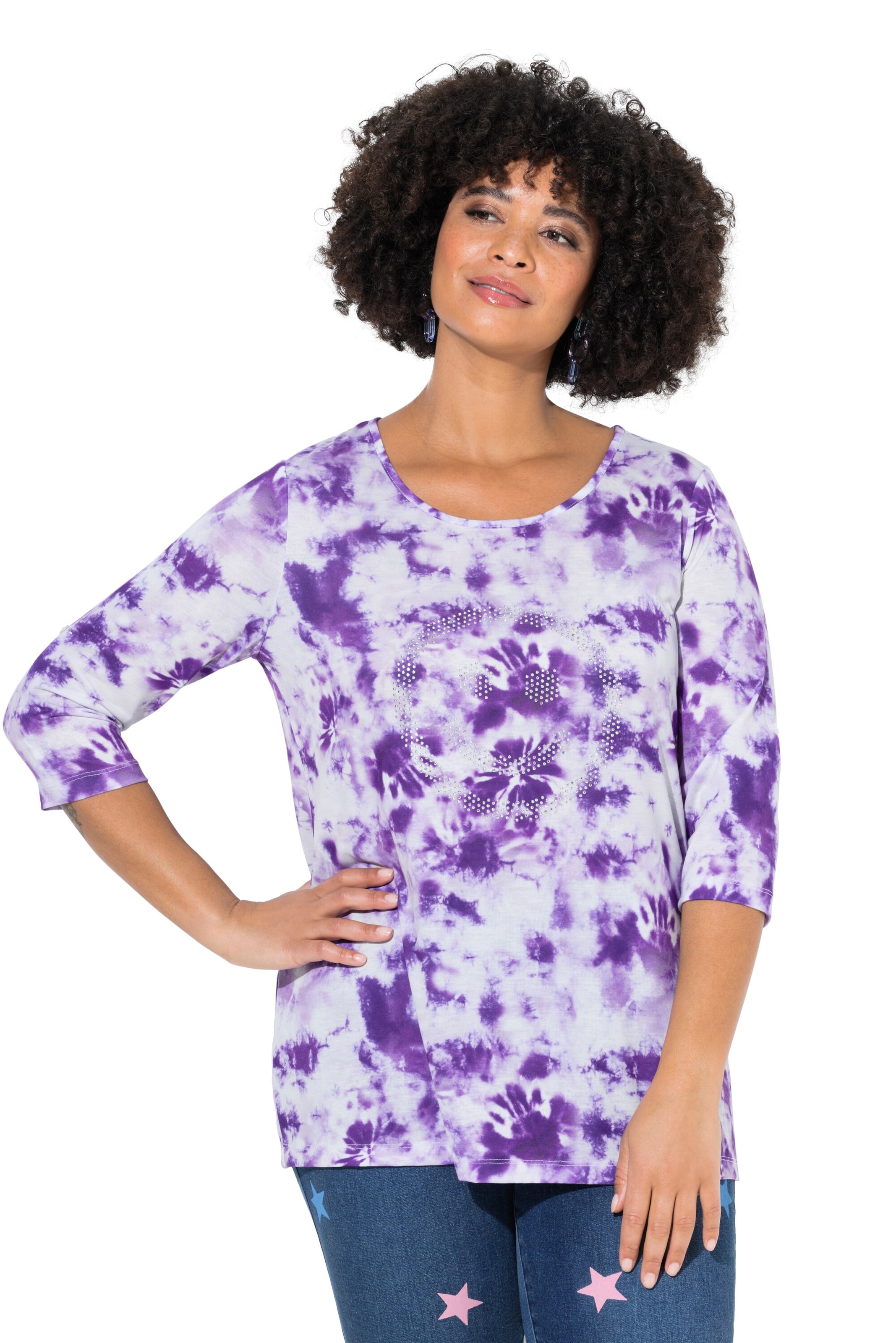 Angel of Style Shirt in Purple: front