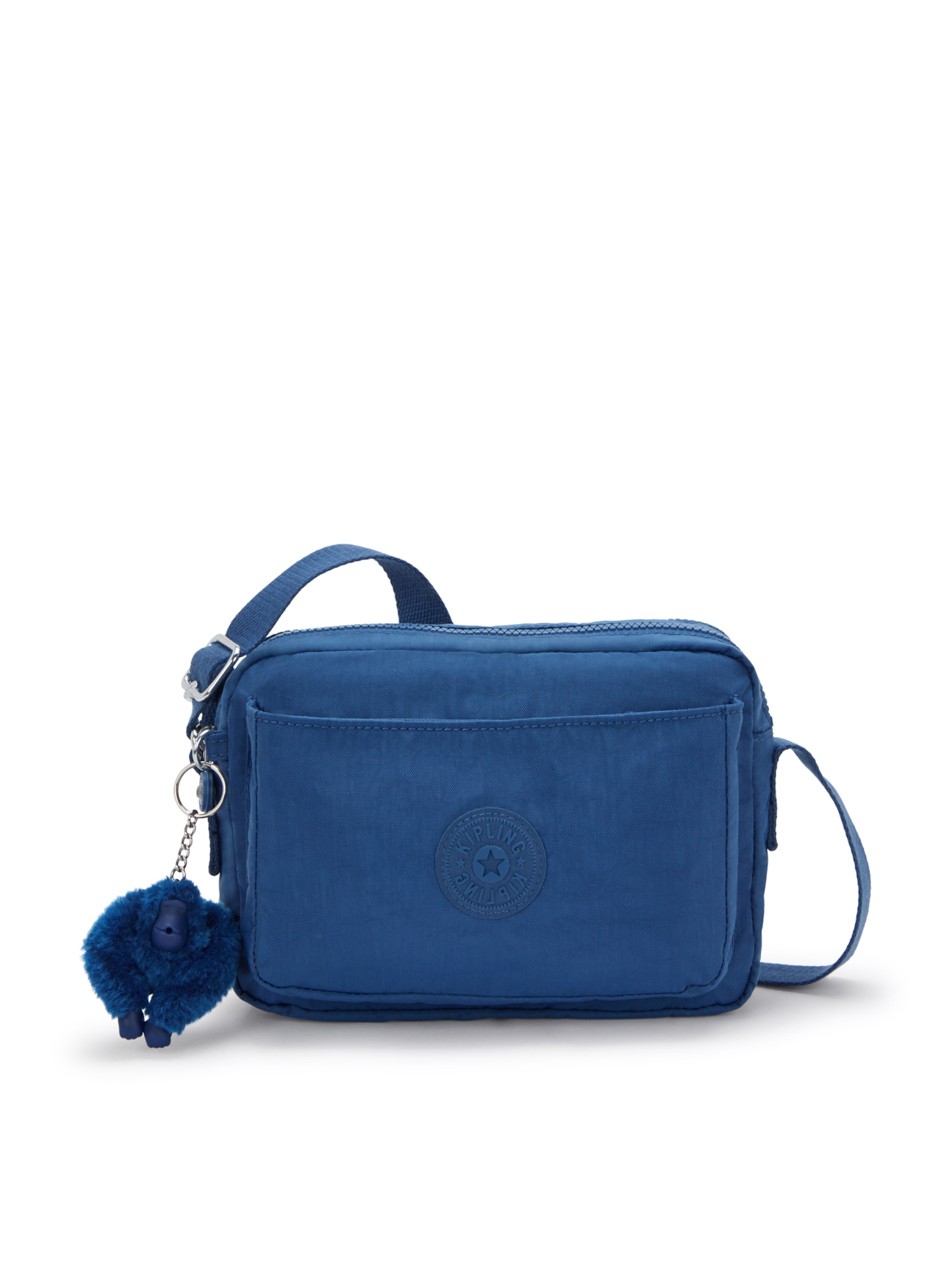 KIPLING Taška přes rameno 'Abanu M' – modrá: přední strana