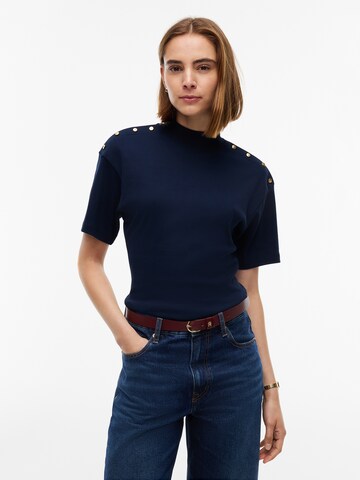 TOMMY HILFIGER - Camiseta en azul: frente