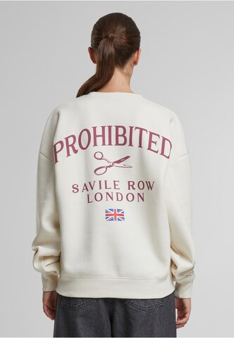 Prohibited Sweatshirt 'Savile Row' in Beige