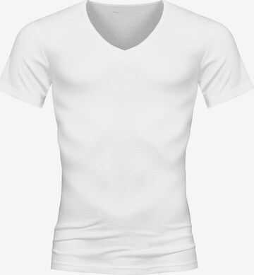 Maillot de corps Mey en blanc : devant