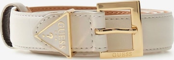 Curea 'ADJ & NOT REV H25' de la GUESS pe alb: față