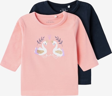 T-Shirt 'NBFVubie' NAME IT en bleu : devant