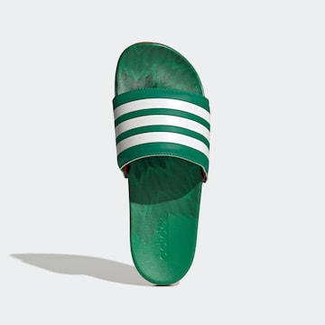 ADIDAS SPORTSWEAR Beach & swim shoe 'Comfort Adilette' in Green