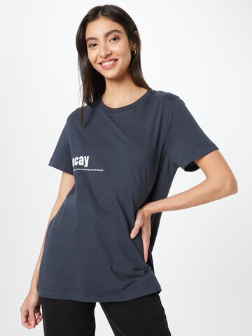 Ocay - Camiseta en azul: frente