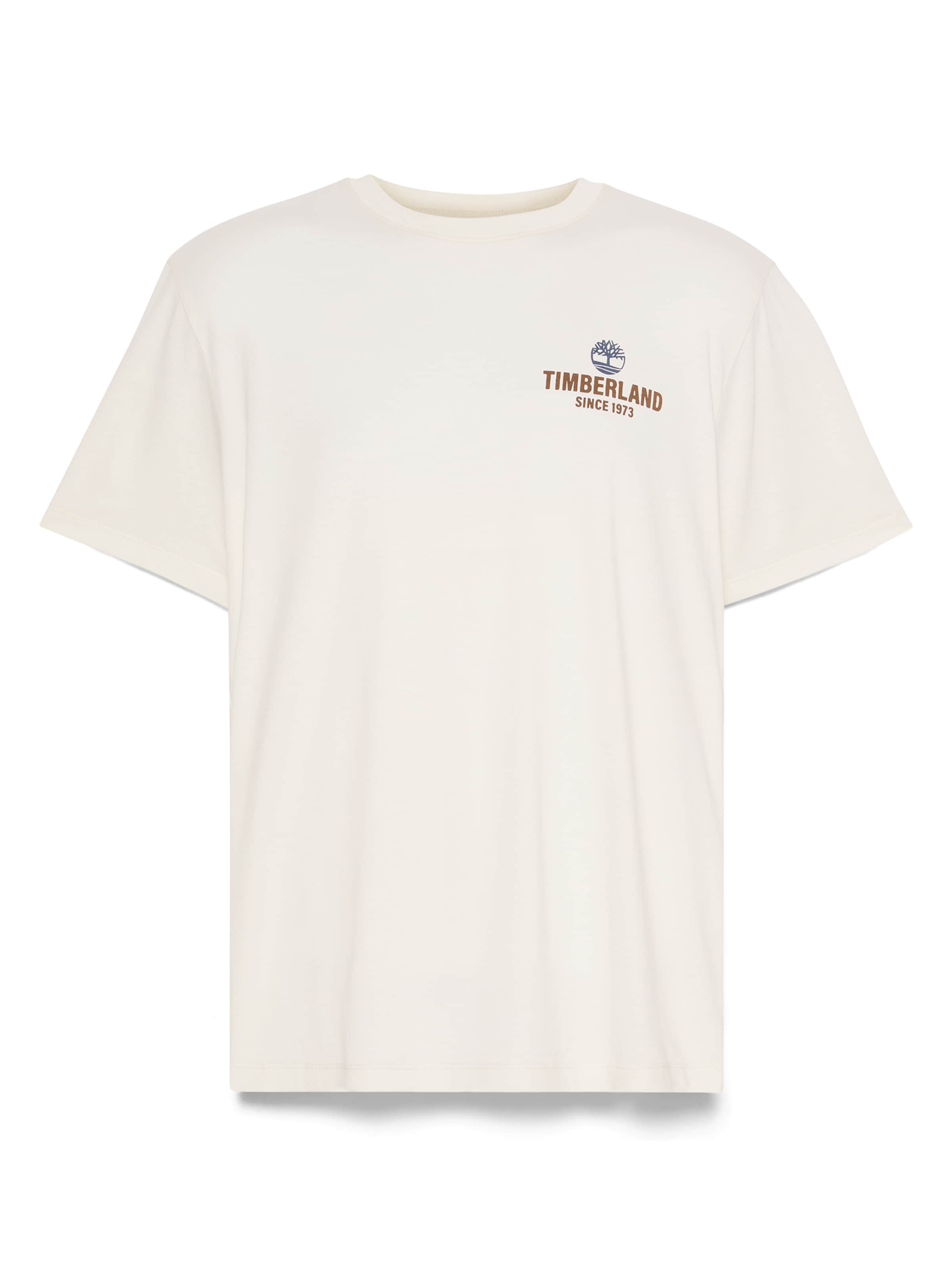 TIMBERLAND Koszulka 'Work Inspired Back Graphic Tee' w kolorze biały: przód