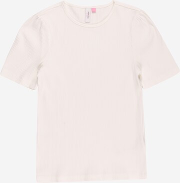 Vero Moda Girl T-Shirt 'LAVENDER' in Weiß: predná strana