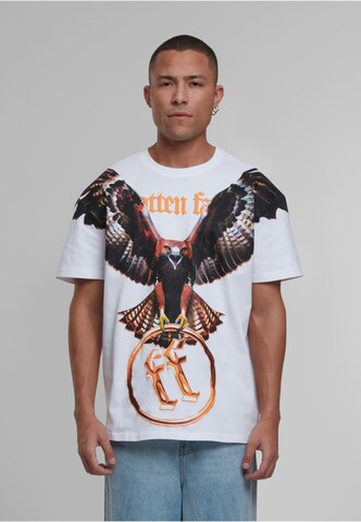 T-Shirt 'Head On Hawk' Forgotten Faces en blanc : devant