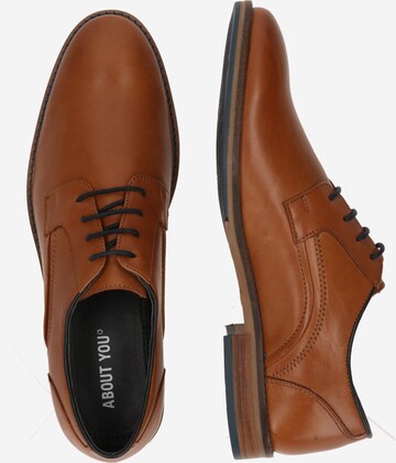 ABOUT YOU Lace-Up Shoes 'Hendrik' in Brown