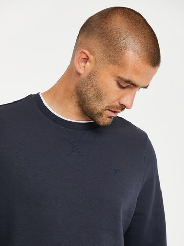 Sweat-shirt 'Kisele' Threadbare en bleu