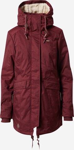 Veste mi-saison 'TUNNED' Ragwear en rouge : devant